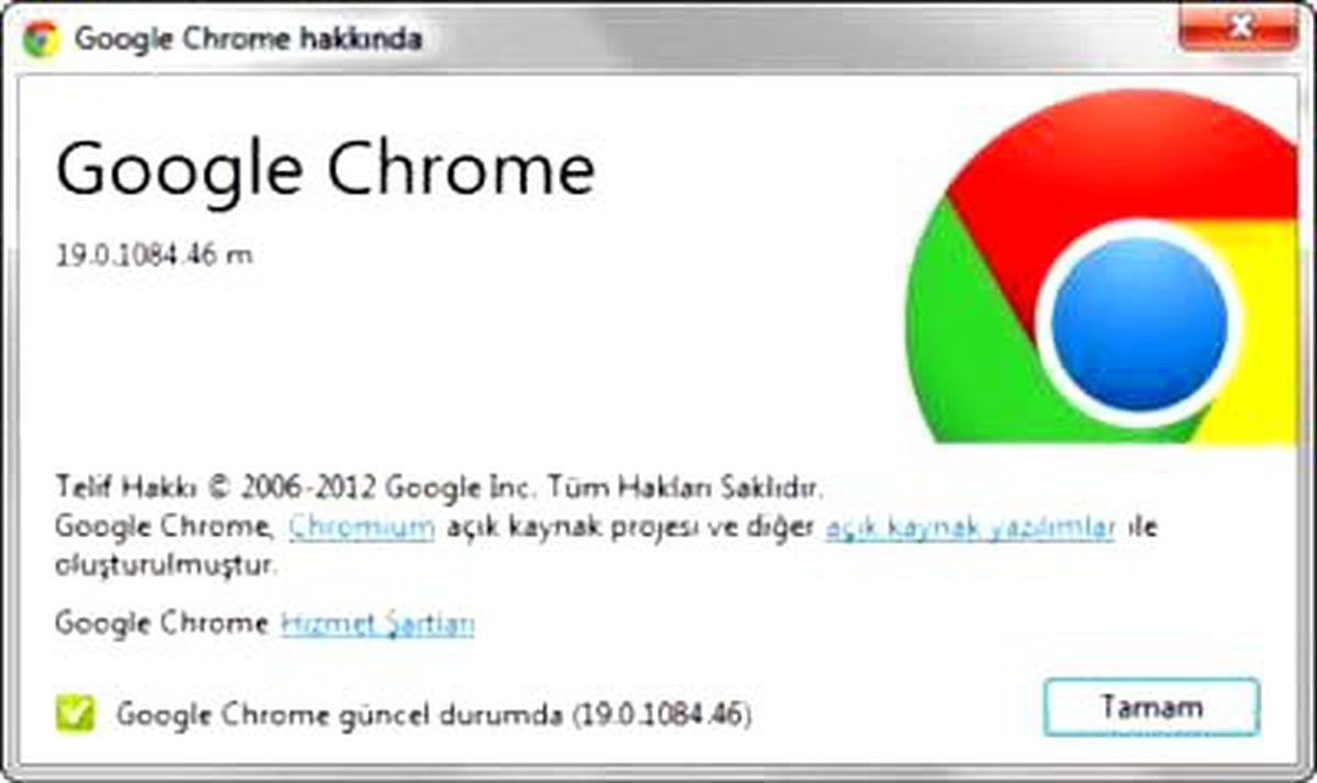 Chrome 19\'un Final Sürümü Yayınlandı!