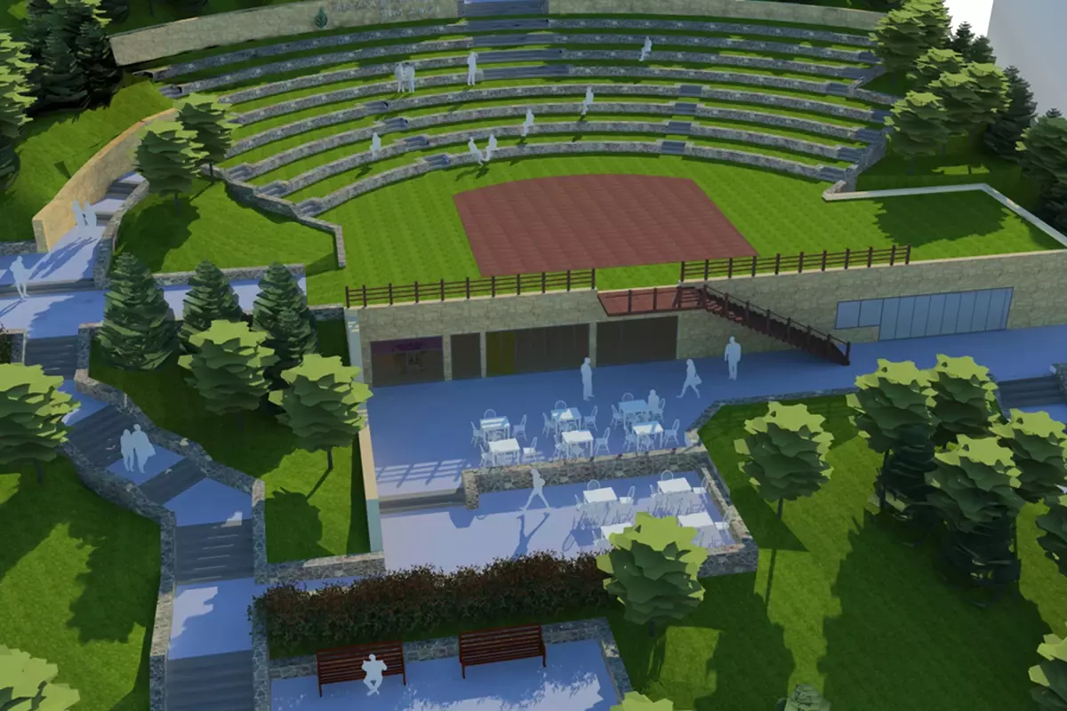 Çukurambar\'a Çim Amfi Geliyor