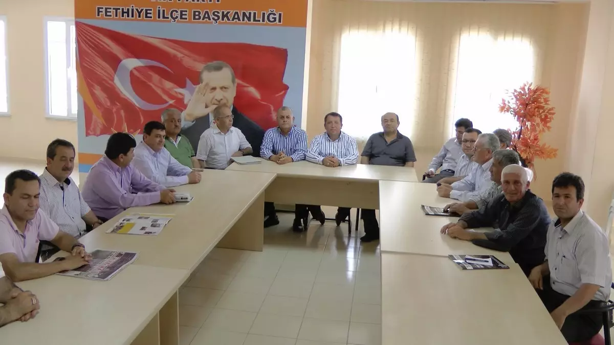 Fethiye AK Parti'den Muhtarlara 2b Açıklaması