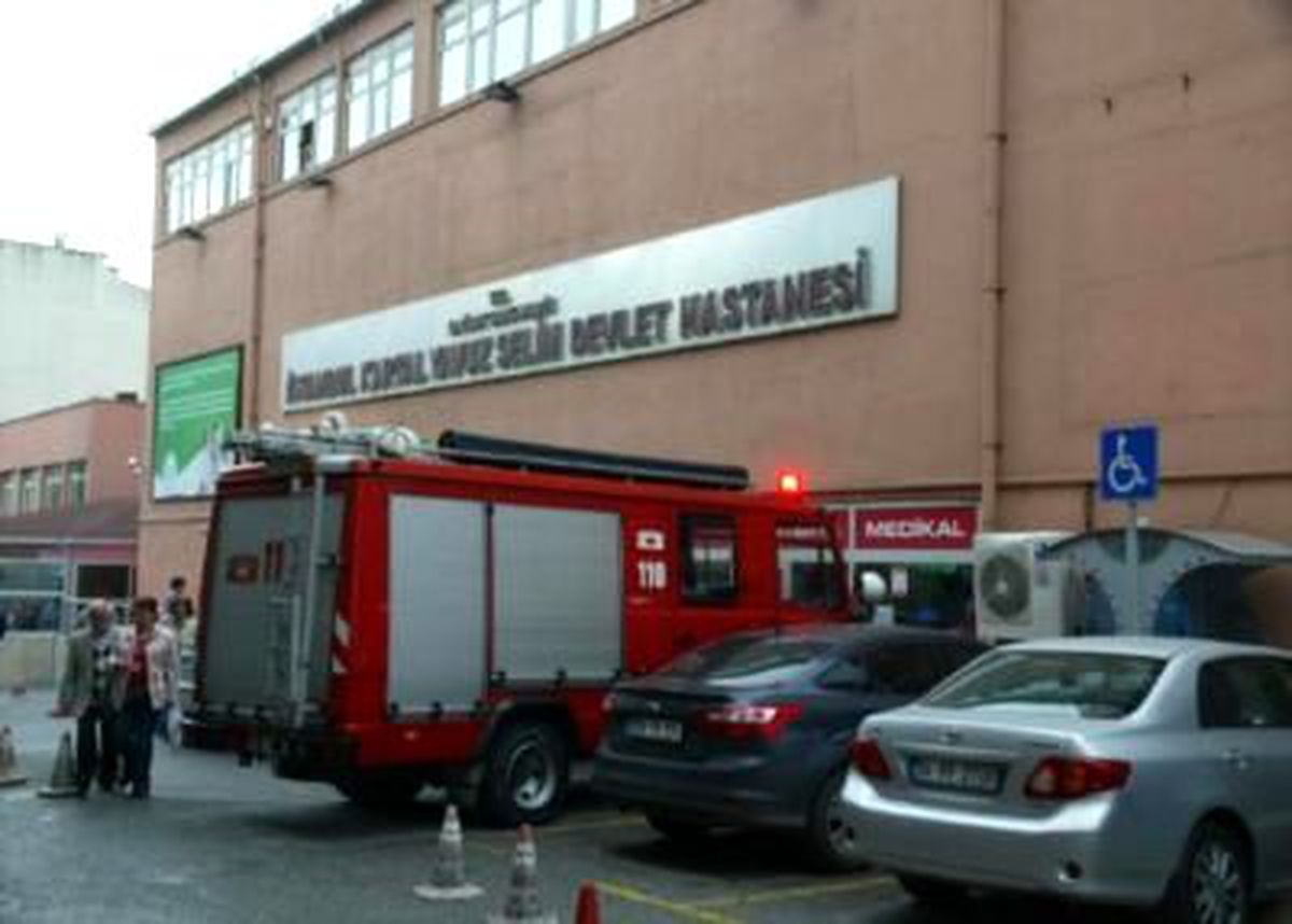 Kartal Yavuz Selim Devlet Hastanesi\'nde Yangın