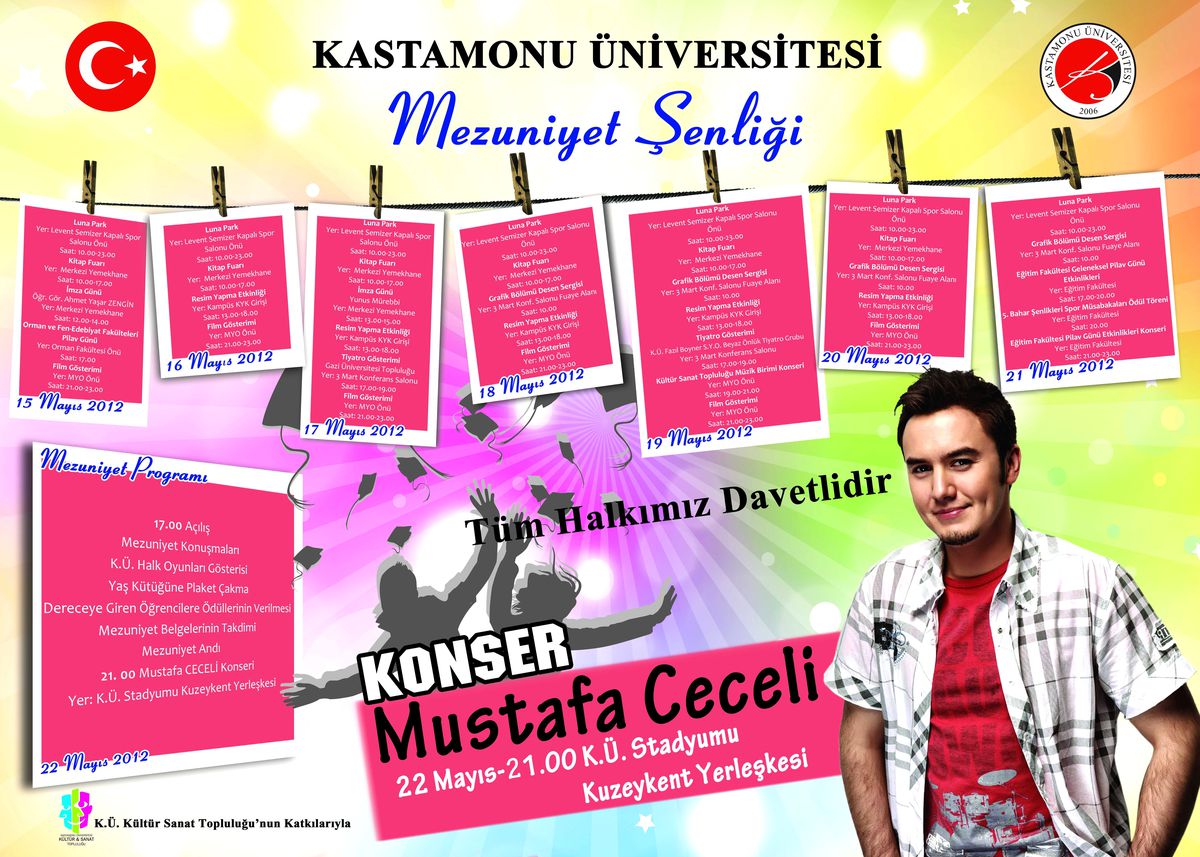 Kastamonu Üniversitesi Mezuniyet Gününe Hazırlanıyor