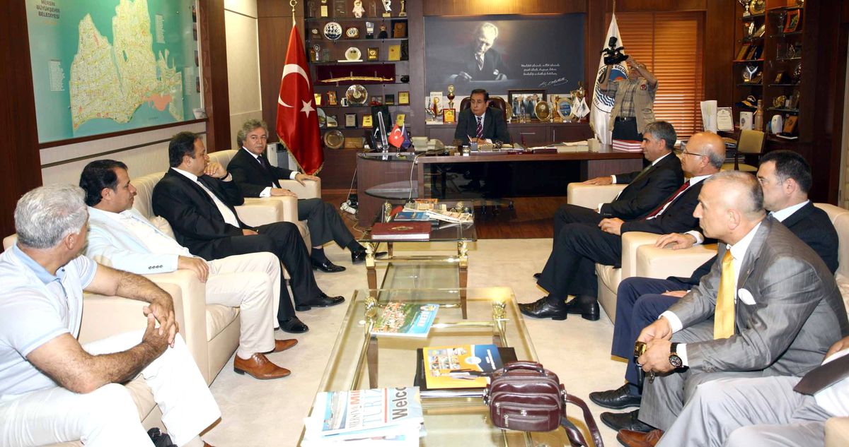 Mesiad Yönetimi Başkan Özcan\'ı Ziyaret Etti