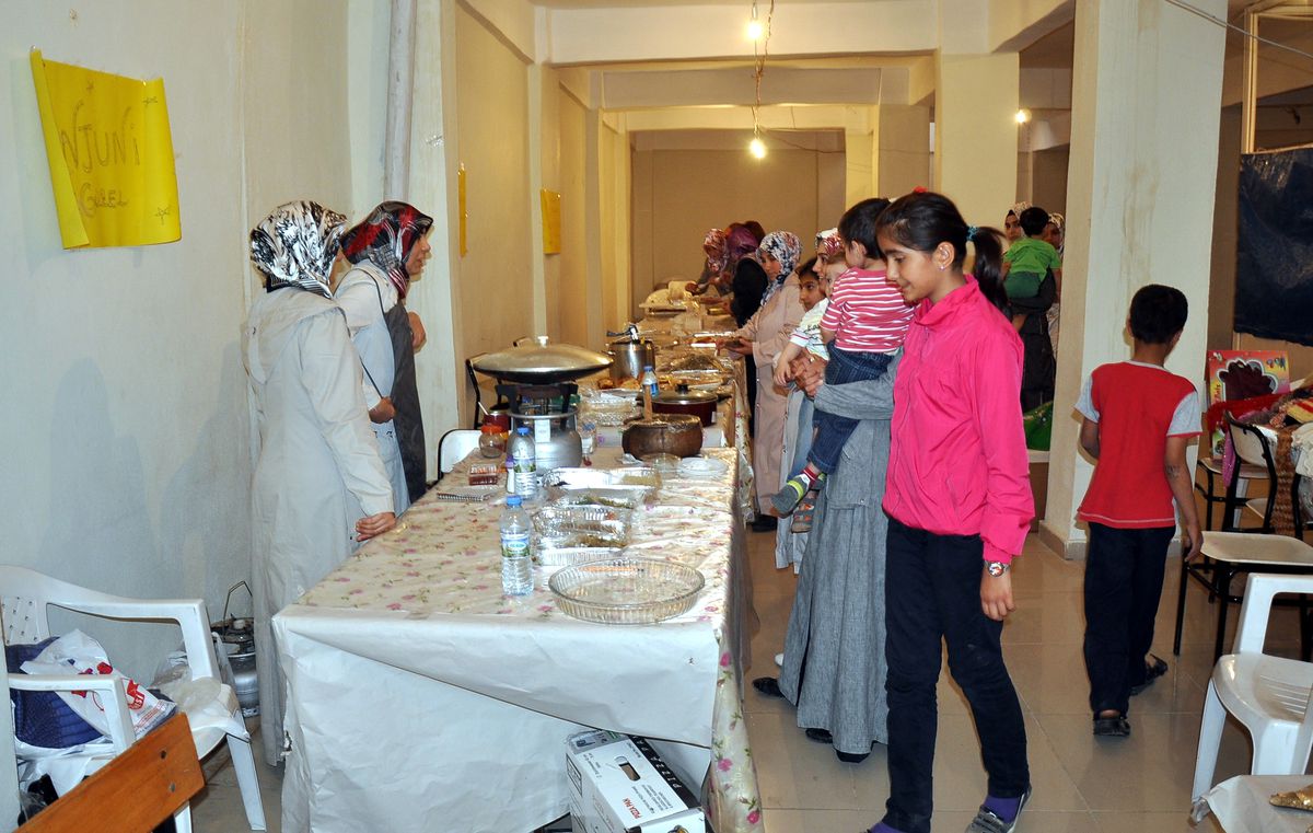 Nusaybin'de Fakir Öğrenciler Yararına Kermes