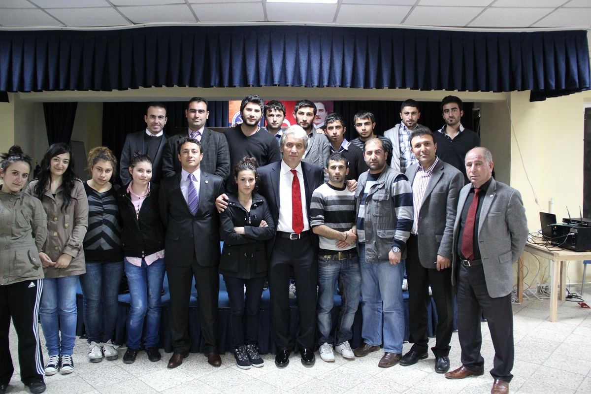 Rektör Korkmaz Çmyo'yu Ziyaret Etti