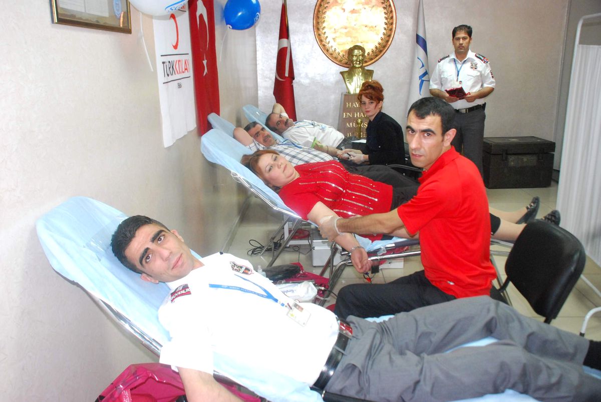 Sgk\'den Kan Bağışı