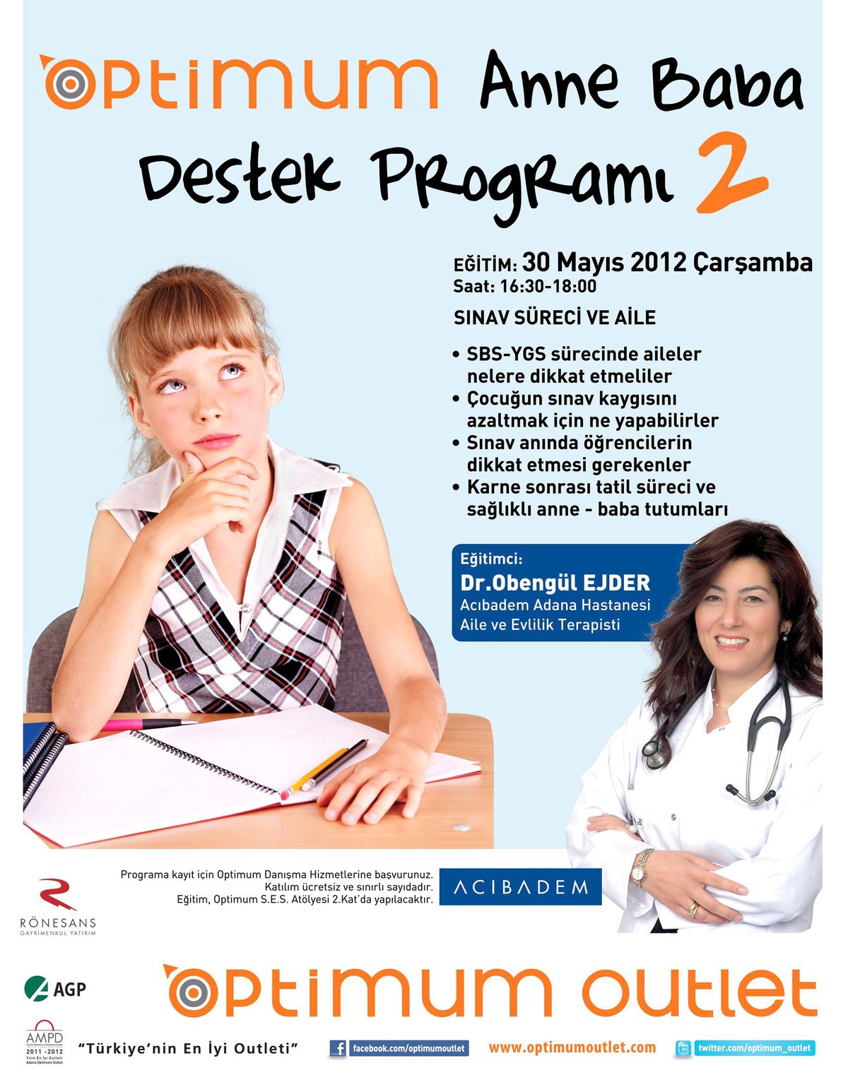 Sınav Öncesinde "Anne Baba Destek Programı"