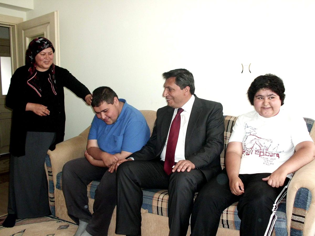 Aile ve Sosyal Politikalar İl Müdürlüğü'nden Engellilere Ziyaret