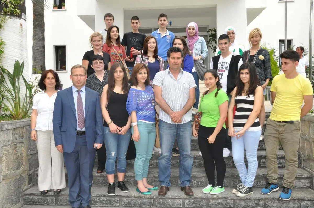 Alexander Von Humboldt Schule\'nden Mehmet Kocadon\'a Ziyaret