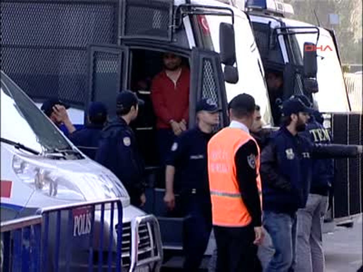 "Anarşistler" Adliyede