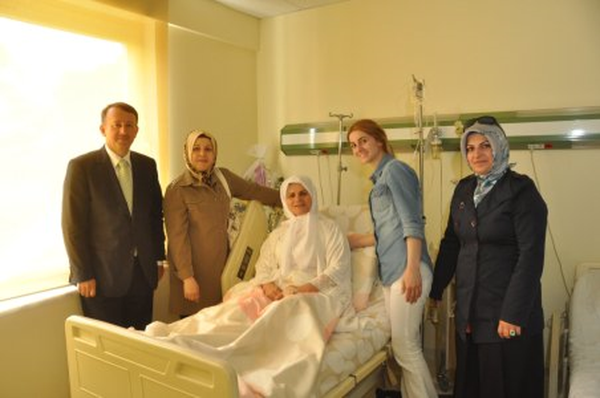 Balaban\'a Geçmiş Olsun Ziyareti