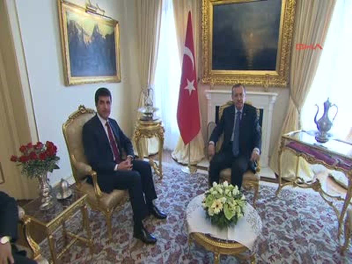 Başbakan Erdoğan, Neçirvan Barzani\'yi Kabul Etti