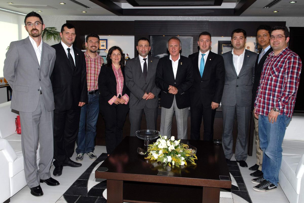 Başkan Evcilmen\'e Ziyaretler