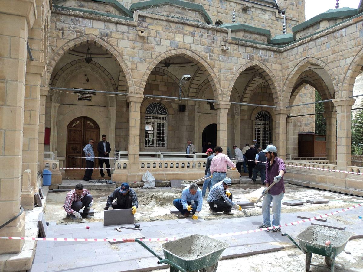 Darende\'de Zaimoğlu Camii\'nde Düzenleme