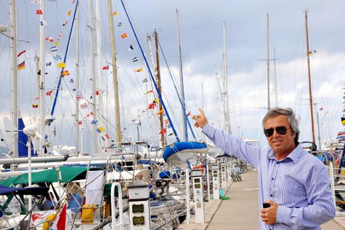 Doğu Akdeniz Yat Rallisi'ne Katılan 36 Yat Kemer Marina'ya Demirledi