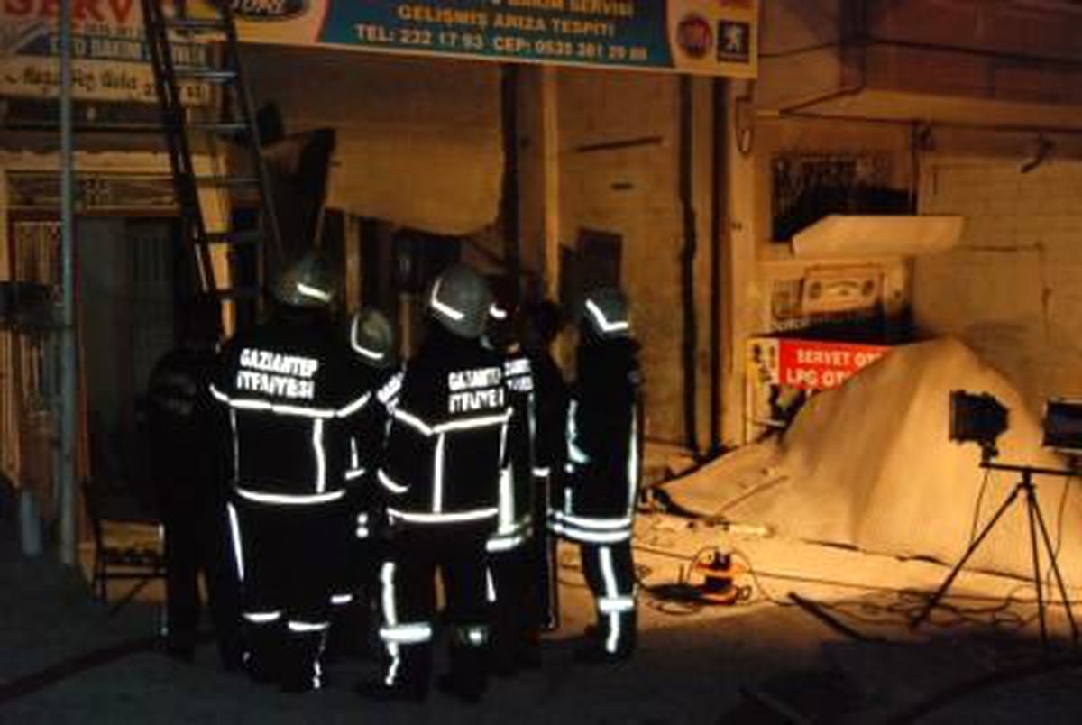 Gaziantep\'te İş Yerinde Patlama