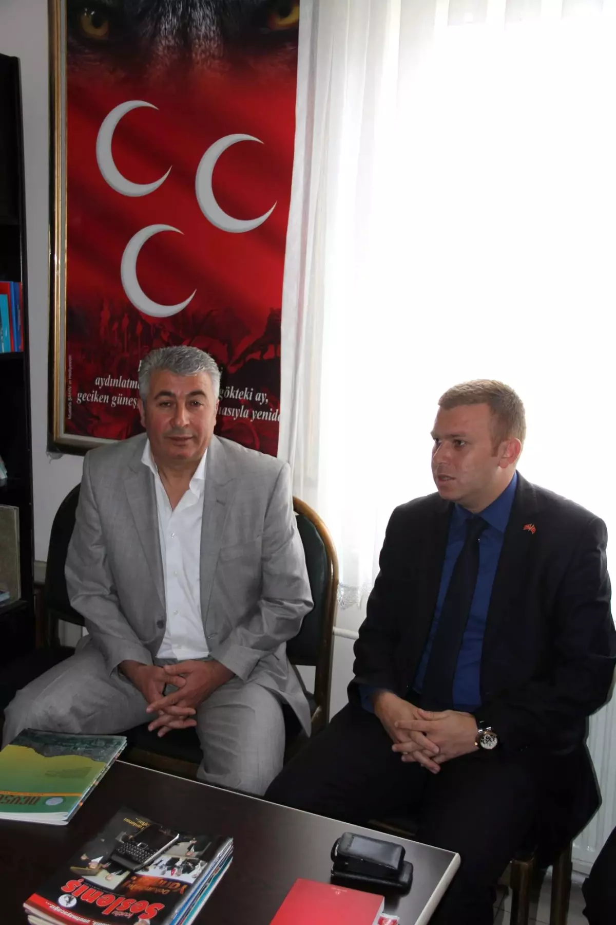 Kapadokya Gazeteciler Cemiyeti2nden MHP'ye Ziyaret