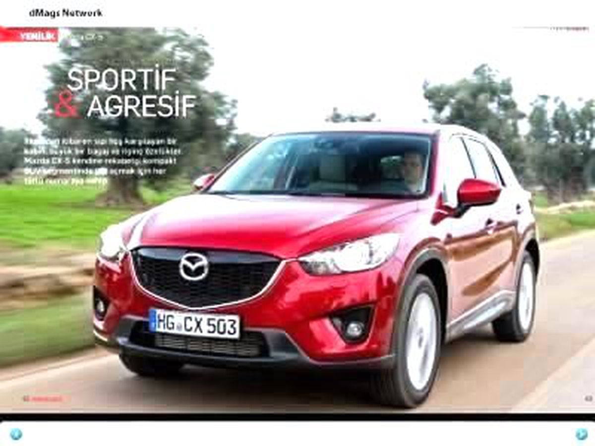 Mazda Cx-5'in İlk Sürüş İzlenimi Otodergi'de