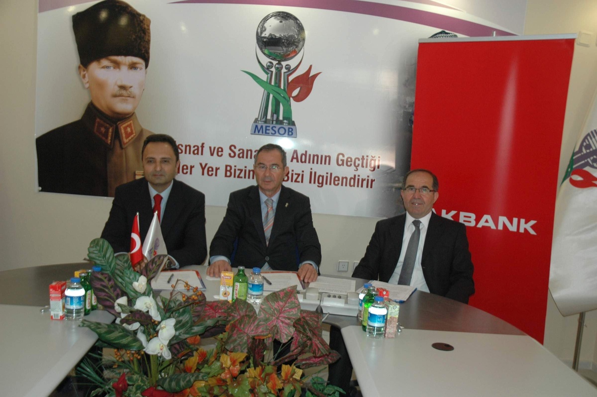 Mesob ile Akbank Arasında \'Esnaf Destek Paketi\' Protokolü