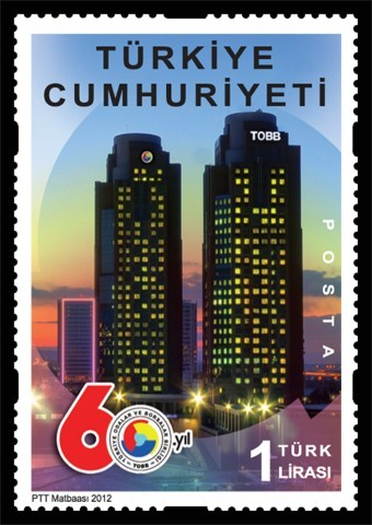 TOBB\'dan 60. Yıla Özel "Anı Pulu"