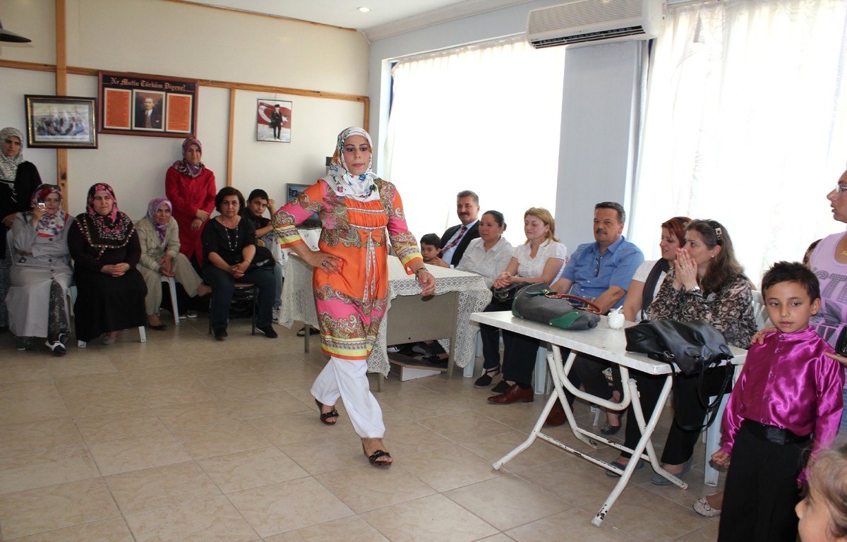 Tortek Kursiyerleri Ürünlerini Defileyle Sergiledi