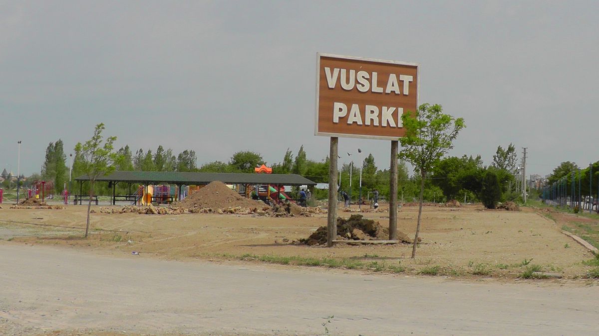 Vuslat Parkı\'nda Çalışmalar Yeniden Başladı