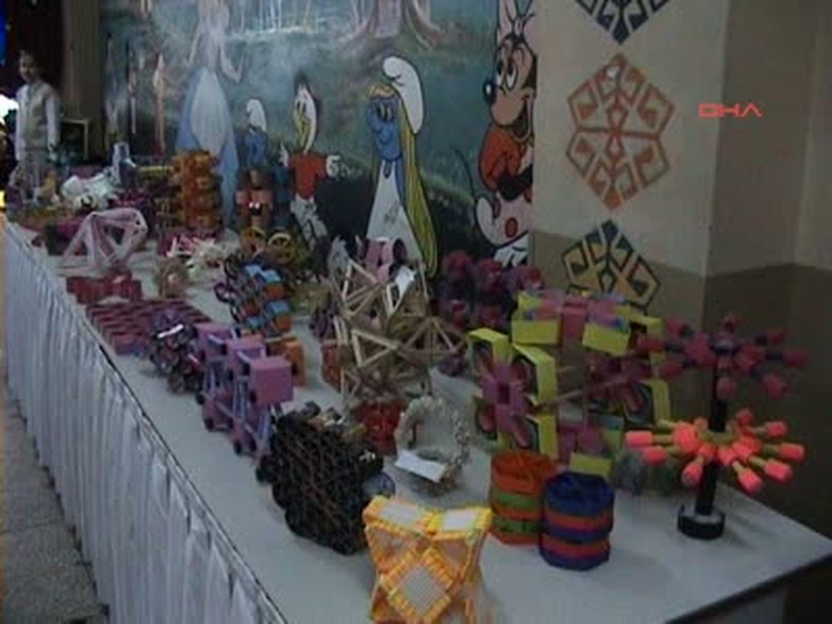 Plastik Maddeleri Sanata Çevirdiler