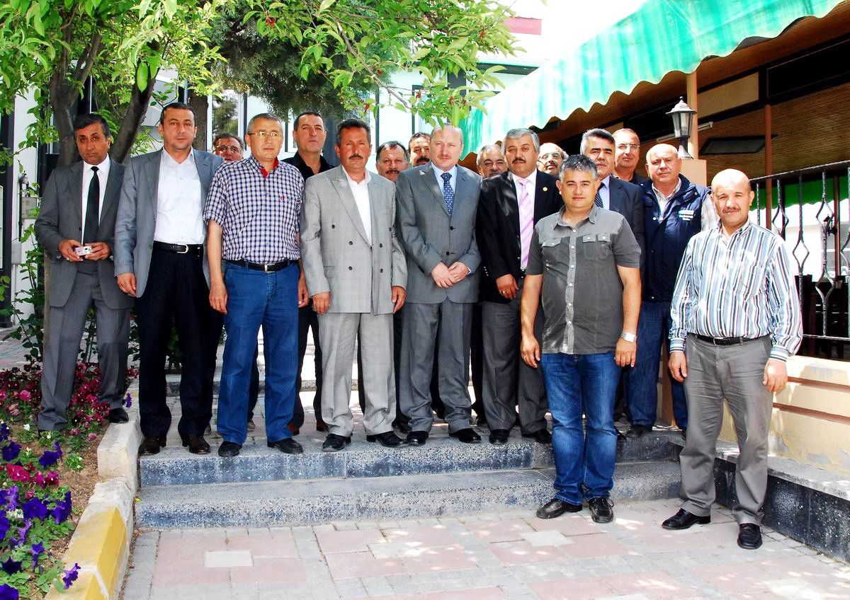 Eskişehir Valisi Kadir Koçdemir Emko, Teksan ve Tornacılar ve Oto Tamircileri Odası Yöneticileri...