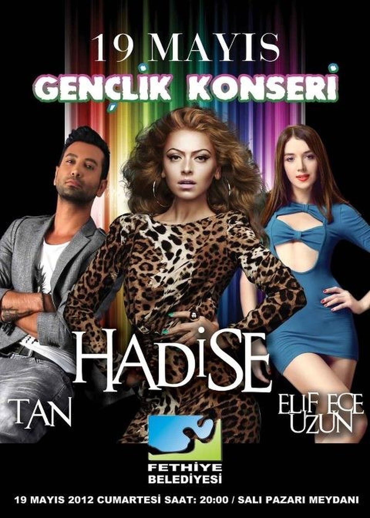 Hadise Fethiye\'de Gençleri Coşturacak
