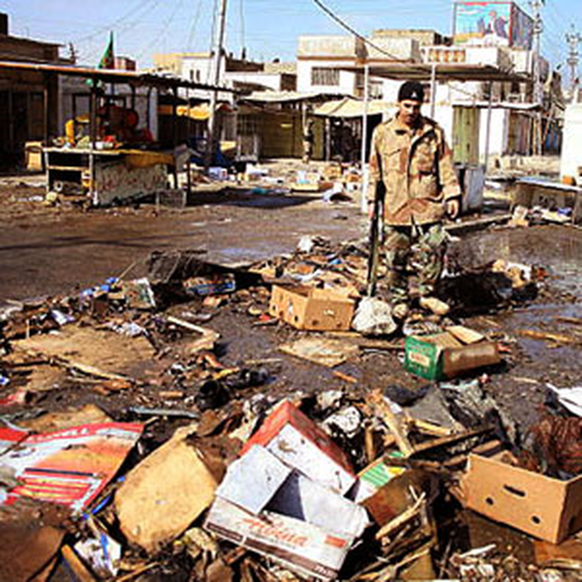 Irak\'ta Pazara Bombalı Saldırı