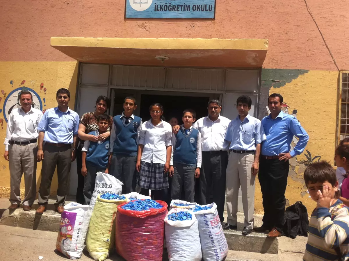 Kızıltepe\'de Engelliler İçin 153 Bin Kapak Toplandı