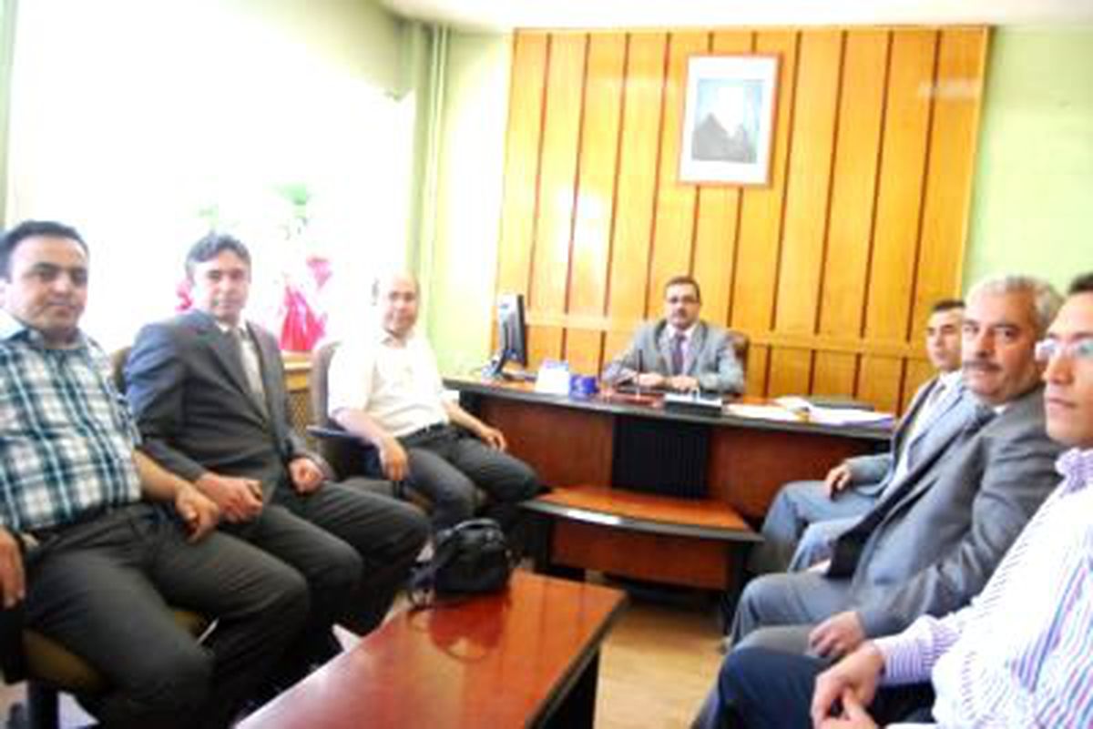 Kula Eğitim Bir-Sen\'den İlçe Milli Eğitim Müdürü Çarkan\'a Ziyaret