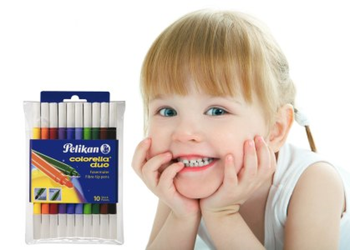 Pelikan Colorella Duo ile Rengarenk Resimler