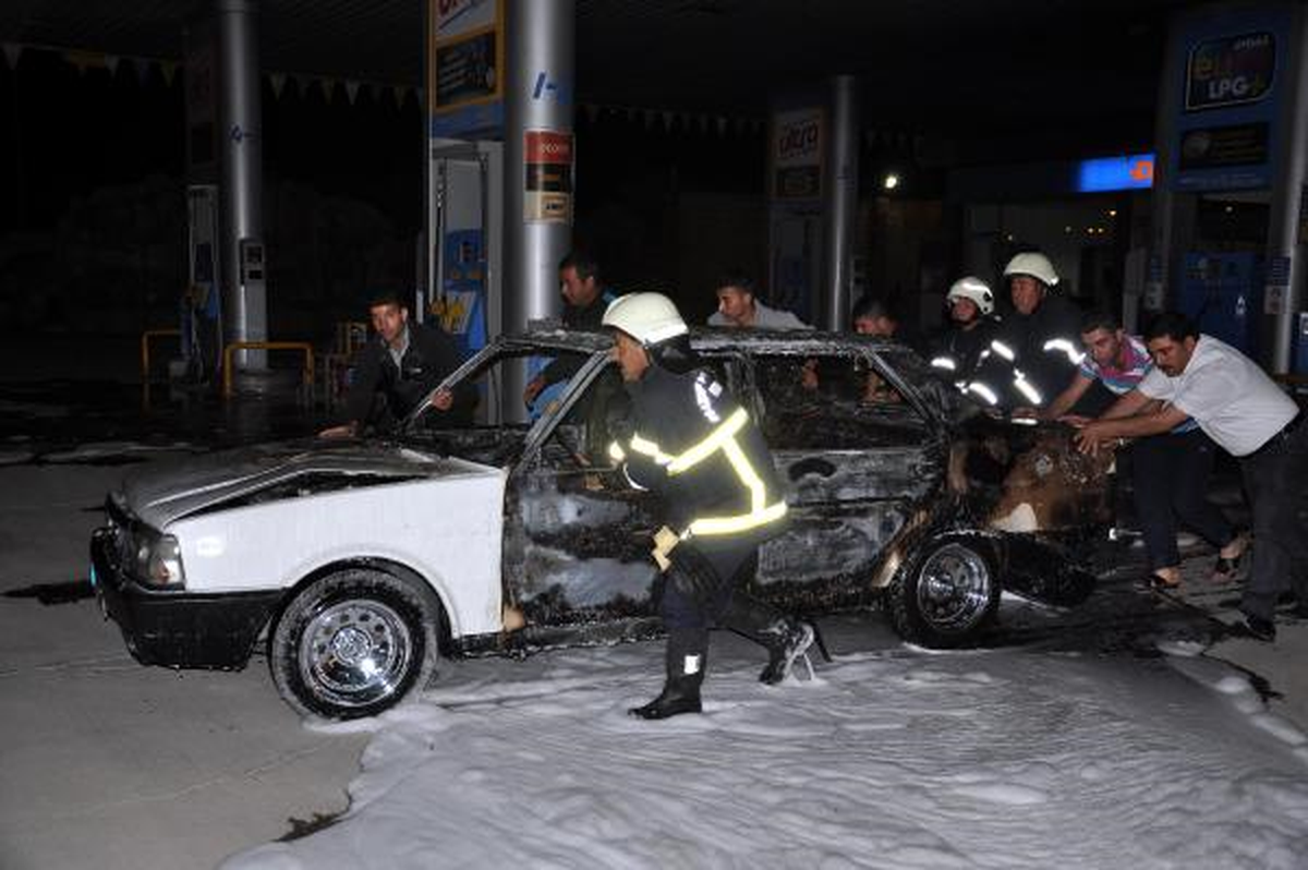 Petrol İstasyonunda Faciadan Dönüldü