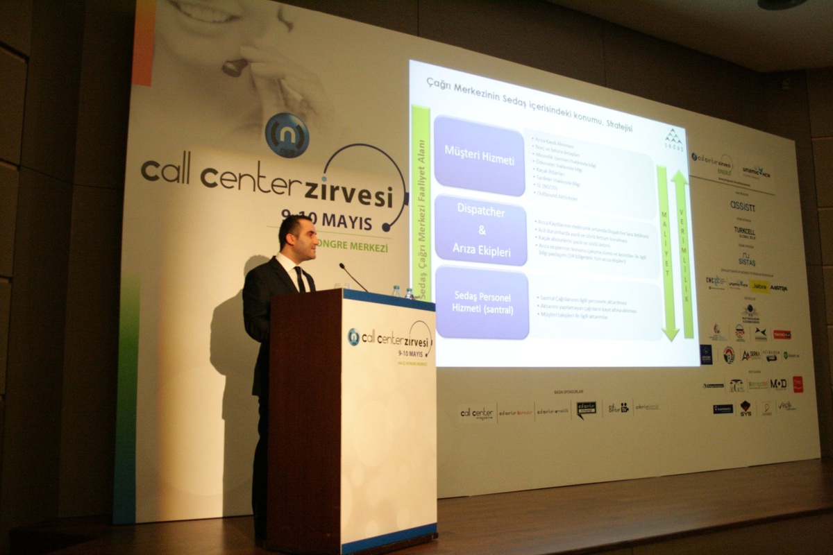 Sedaş Call Center Zirvesine Katıldı