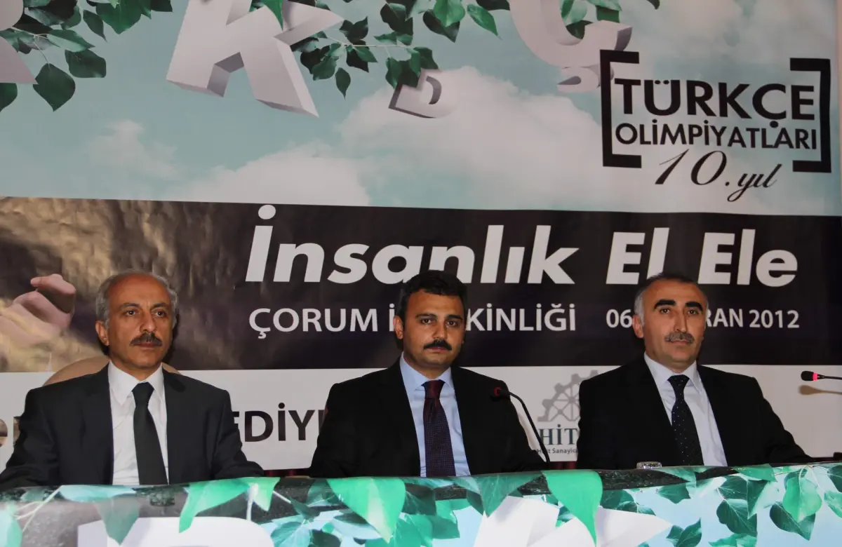 Türkçe Olimpiyatlarının Bir Ayağı Çorum'da Yapılacak