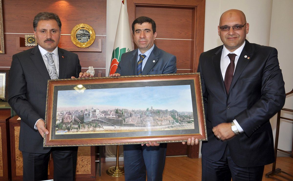Türkmen İşadamları, Malatya Belediyesini Ziyaret Etti