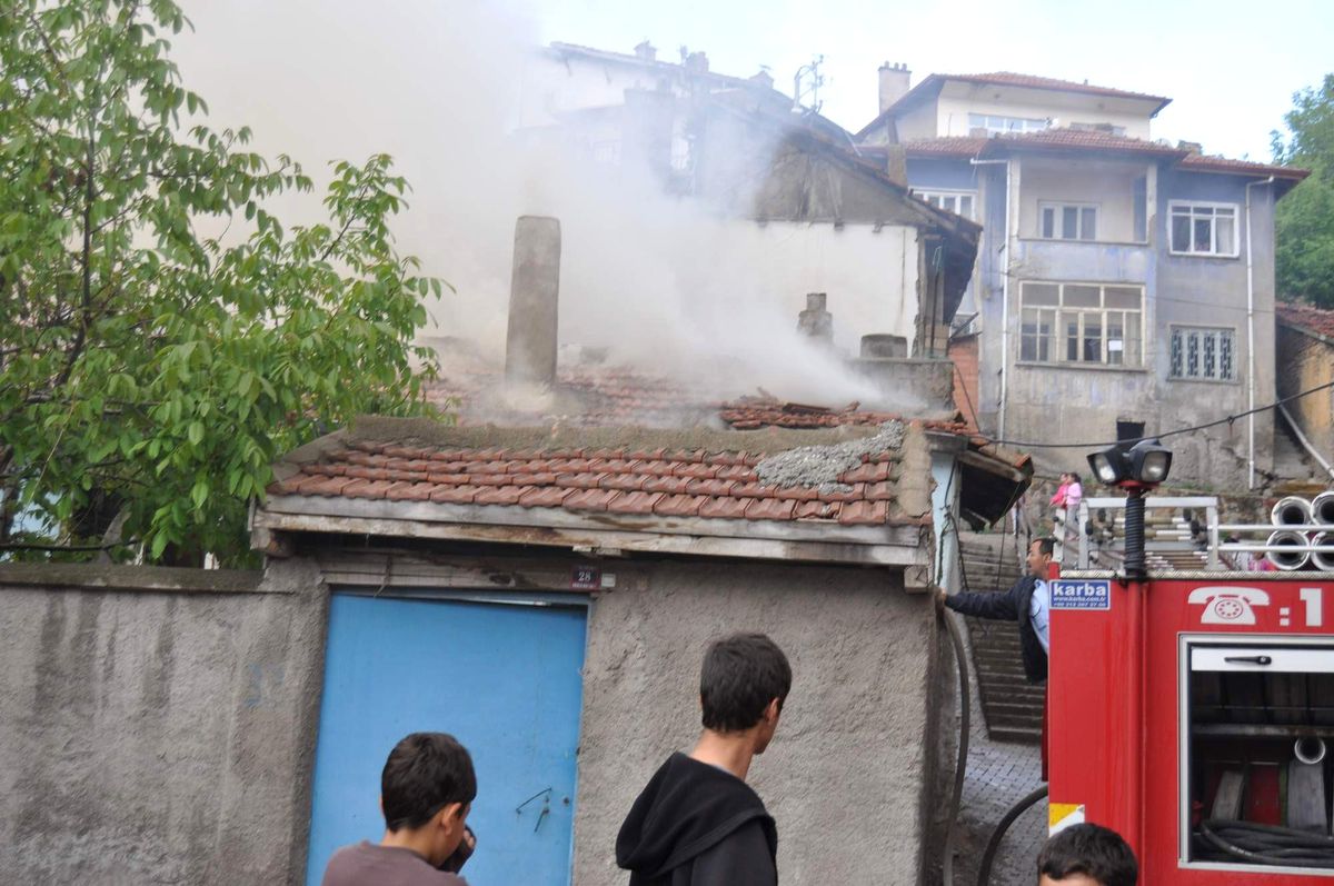 Yozgat\'ta Kullanılmayan Evde Yangın Çıktı
