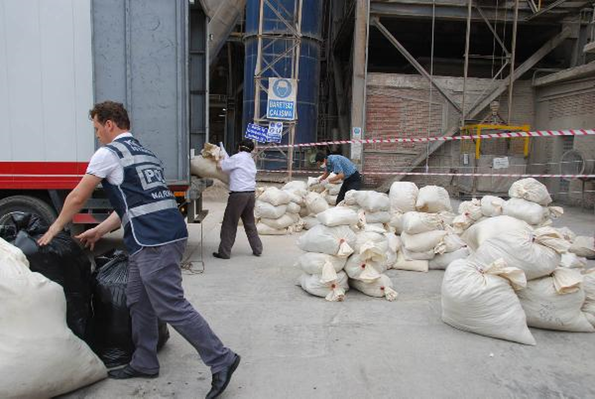 2 Ton Uyuşturucu Böyle İmha Edildi