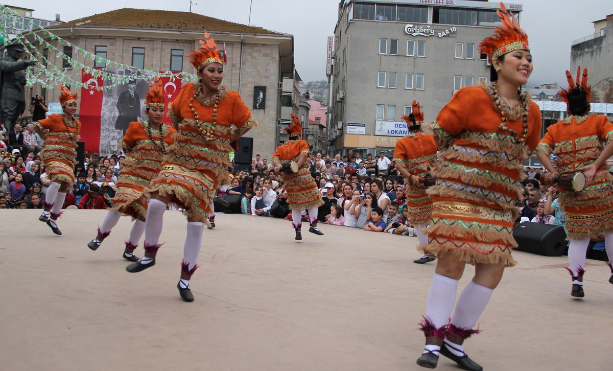 4 Bin Yıllık 'Giresun Aksu Festivali' Renkli Görüntülerle Başladı