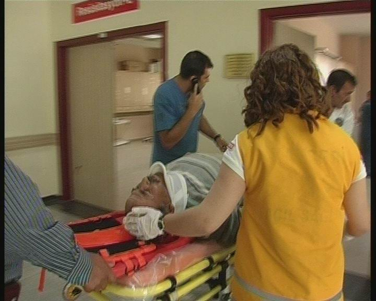 8 Metre Yükseklikten Düşen İşçi Yaralandı