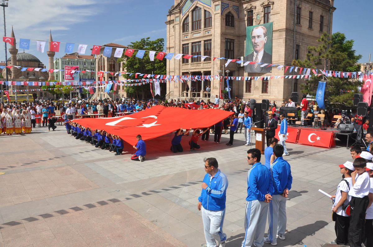 Aksaray\'da 19 Mayıs Kutlamaları