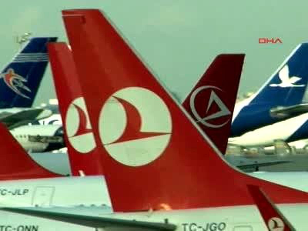 Atlasjet Uçağına Yerde Yıldırım İsabet Etti