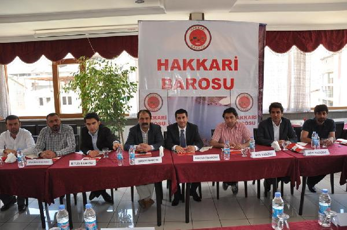 Baro Başkanları Hakkari\'de Toplandı
