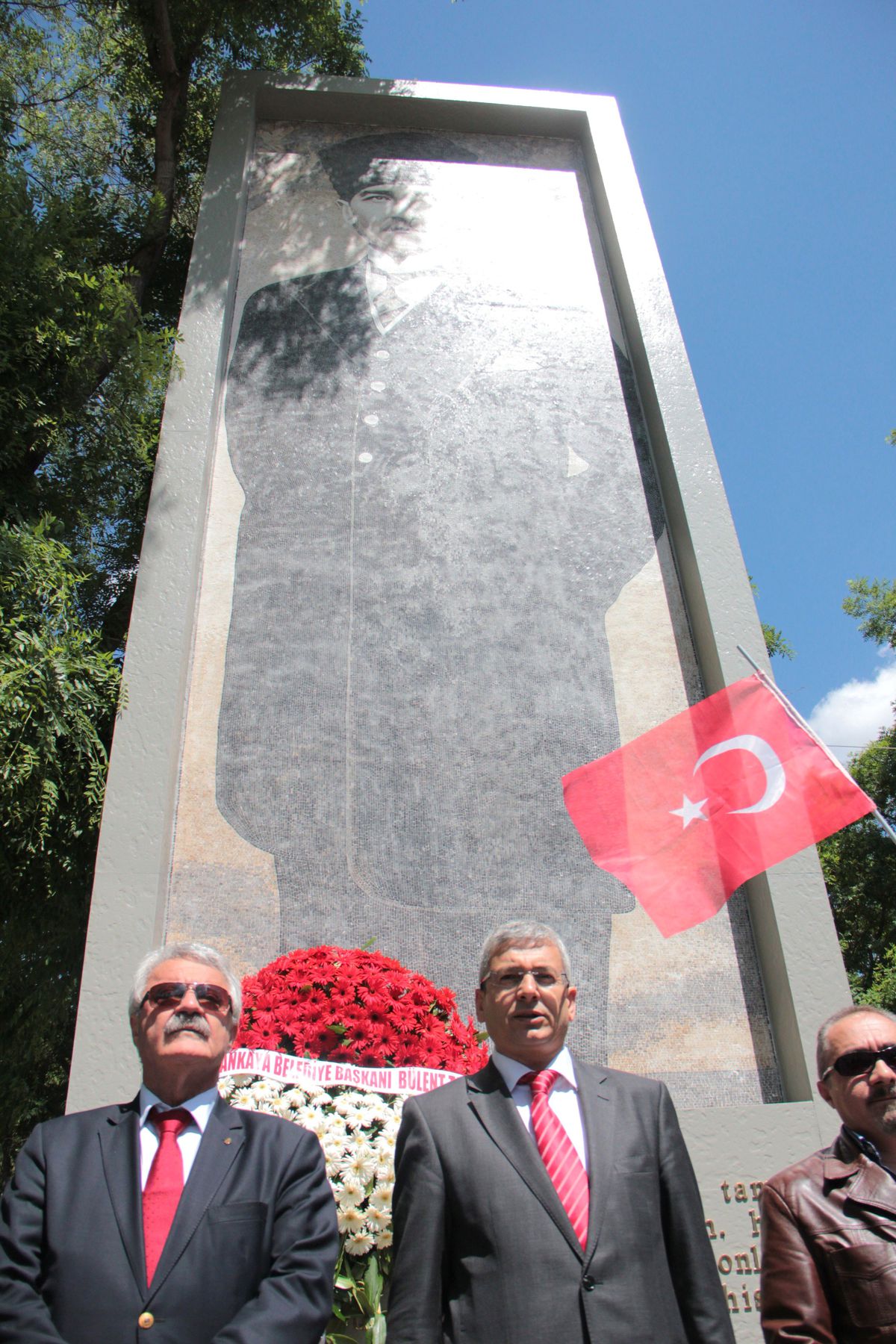 Çankaya\'da Atatürk\'e Saygı