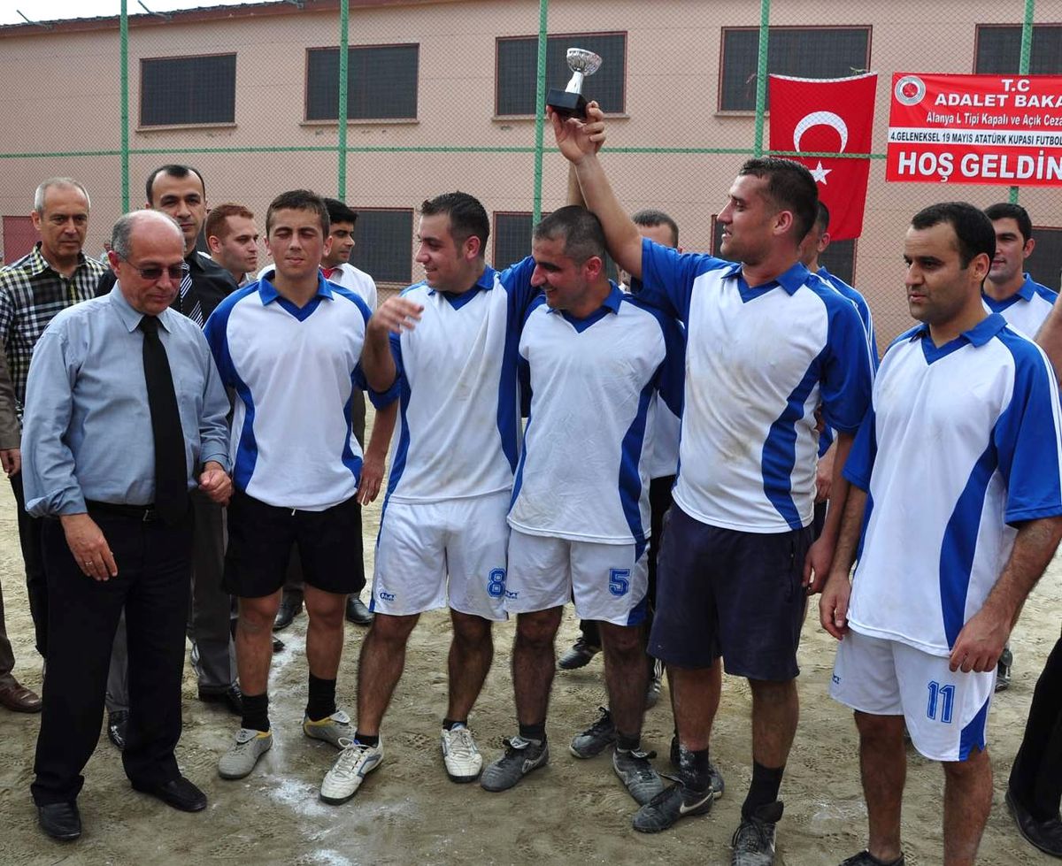 Cezaevinde Futbol Turnuvası Sona Erdi