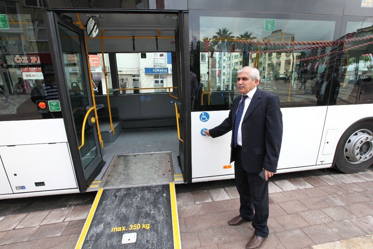 Engelliler Yardım Almadan Otobüse Binebilecek