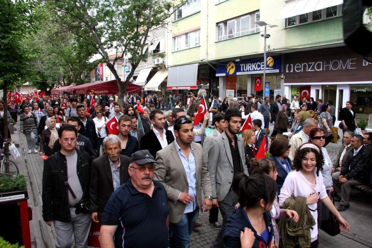 Eskişehir'de 19 Mayıs Bağımsızlık Yürüyüşü Yapıldı