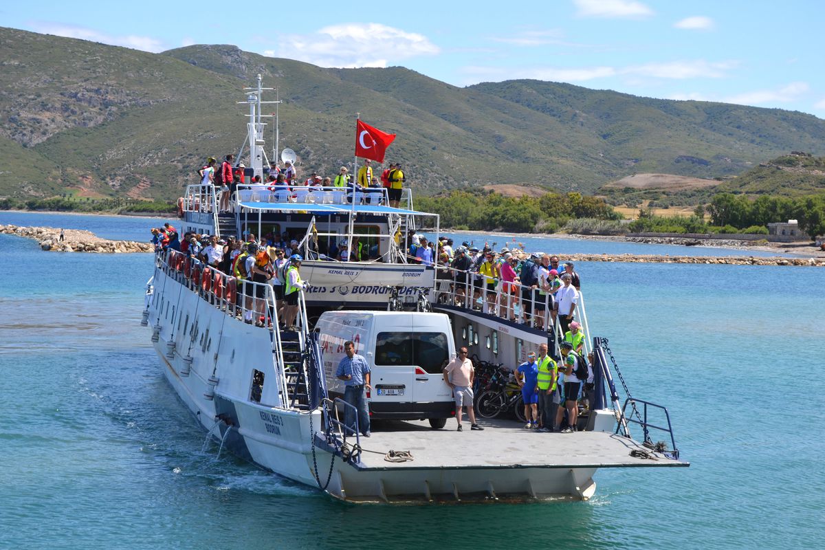 Gökova Bisiklet Tutu Datça\'ya Ulaştı