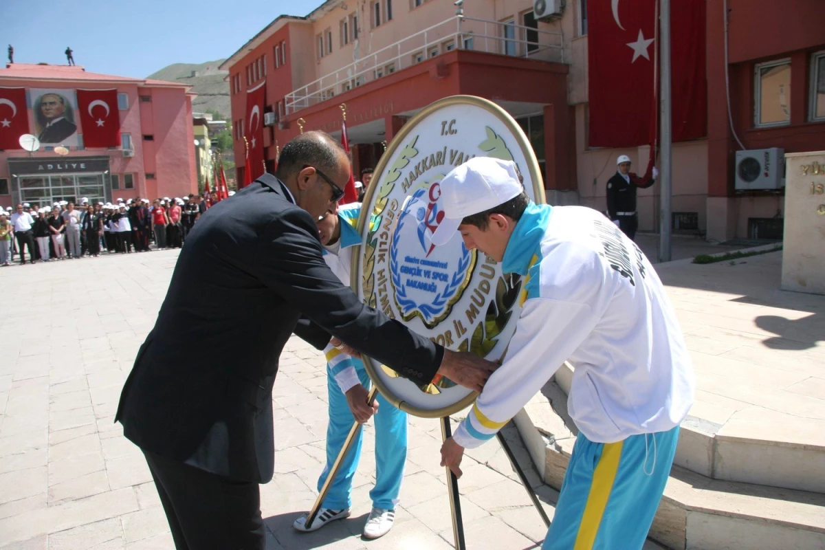 Hakkari\'de 19 Mayıs Atatürk\'ü Anma ve Spor Bayramı Kutlamaları