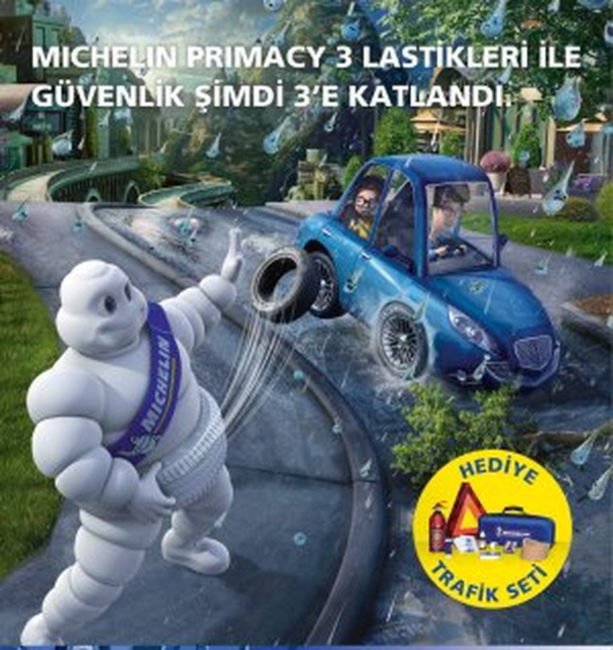 Michelin\'den Trafik Seti Hediye